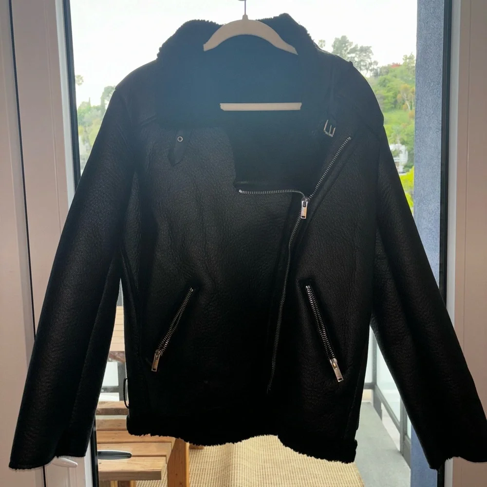 Zara Shearling Jacket - Picture 1 of 2